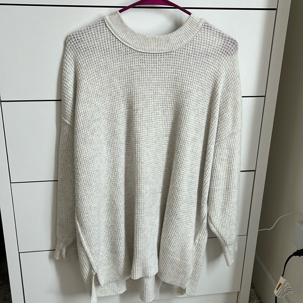 Aerie Waffle Knit Sweater